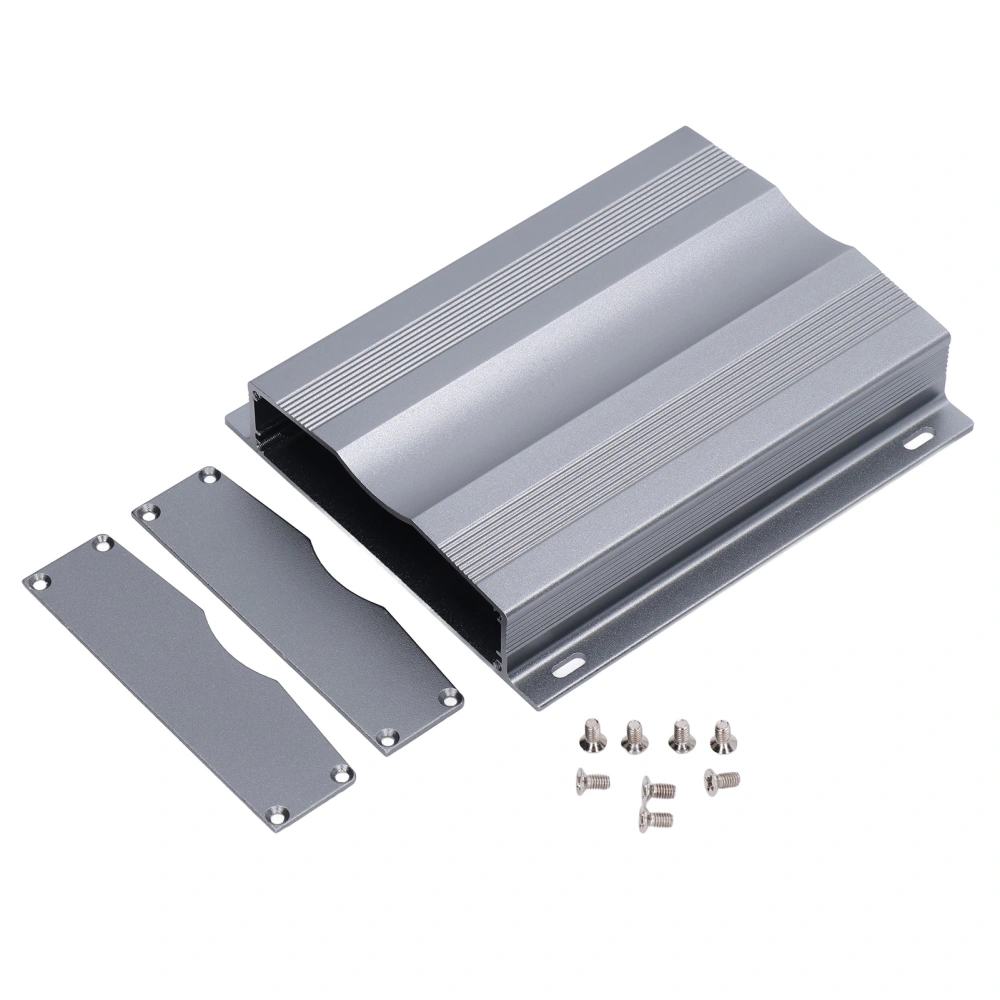 Aluminum Alloy Electric Box Project Junction Case Integrated Enclosure 29x129x150mm Matte Grey