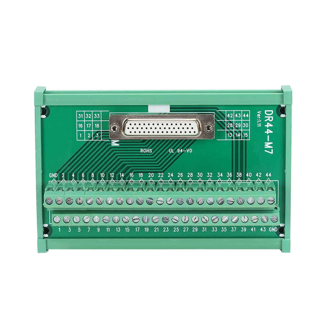 Terminal Block Female Header Interface Connector Break Out Board Module DC 60V DR44‑M7