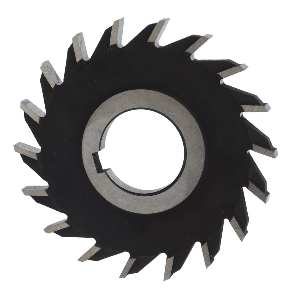 18 Teeth Milling Cutter High Speed Steel Face Mill Disc for Plane Processing 100mm Diameter