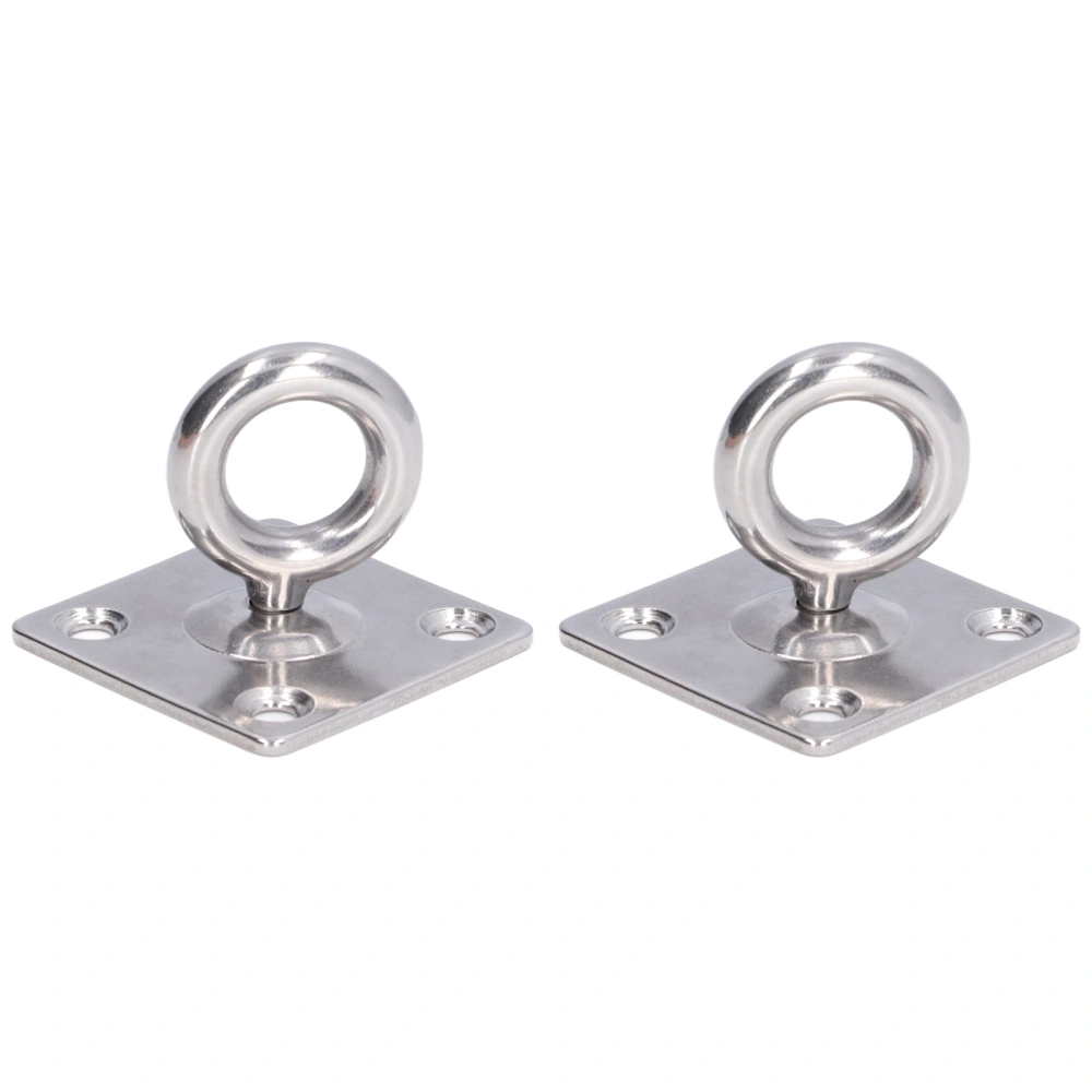 2Pcs Ceiling Mount Hook 316 Stainless Steel Rotatable Hooks for Boat Bolts Roof Beams