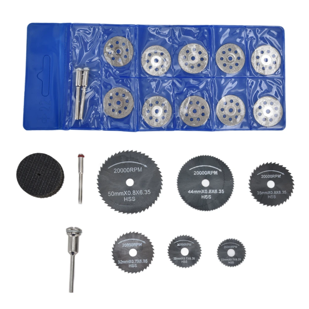 30pcs Mini Circular Saw Blade Set Replacement HSS Rotating Drill Cutting Disc for Electric Drills