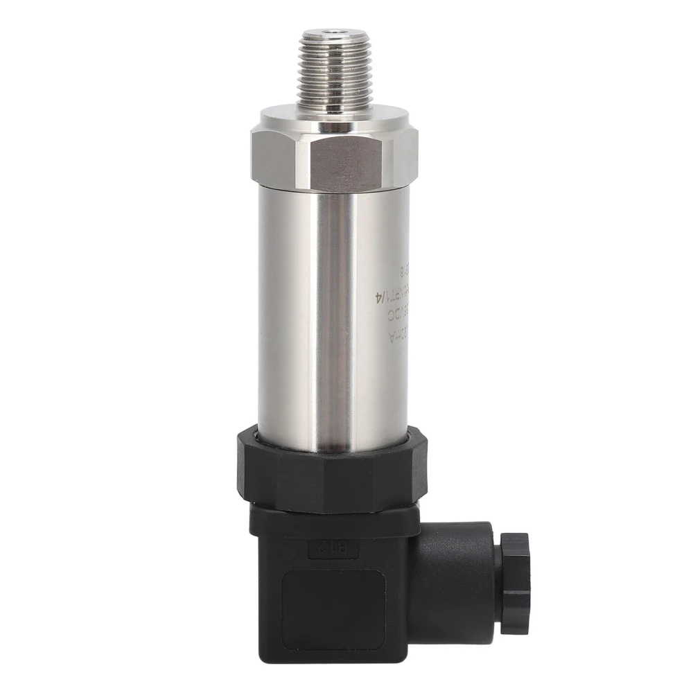 Pressure Transmitter Transducer Sensor 4‑20MA Output NPT1/4 for Air Water DC 10‑36VLarge HIRSCHMANN