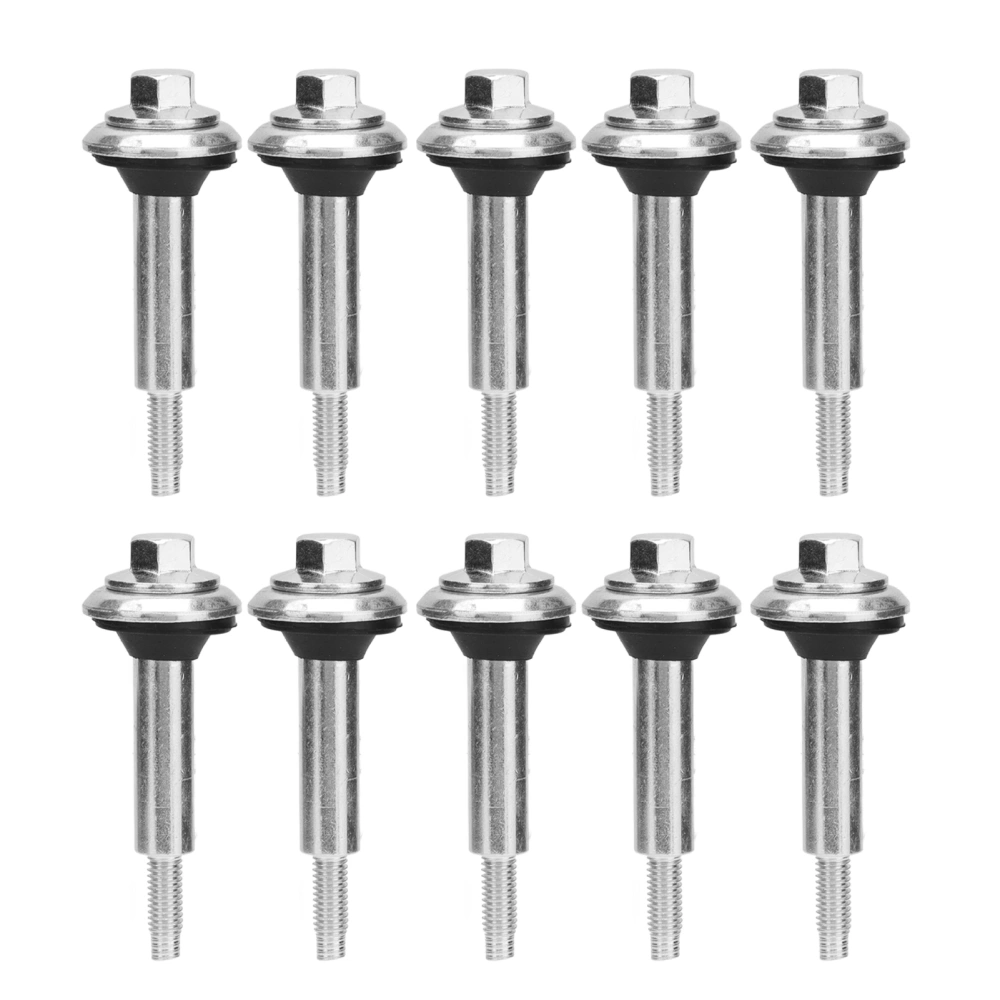 10Pcs Cylinder Head Bolts Set Studs Replacement for 188F 190F Gasoline Generator Parts M6x61