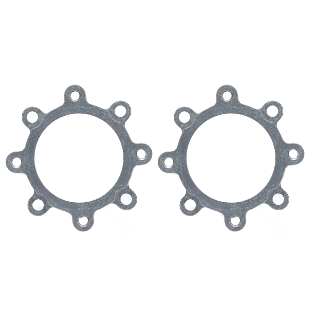 2Pcs Threaded Hub Disk Aluminium Alloy Brake Rotor Countersunk Hole Gasket 3517‑0032‑0080