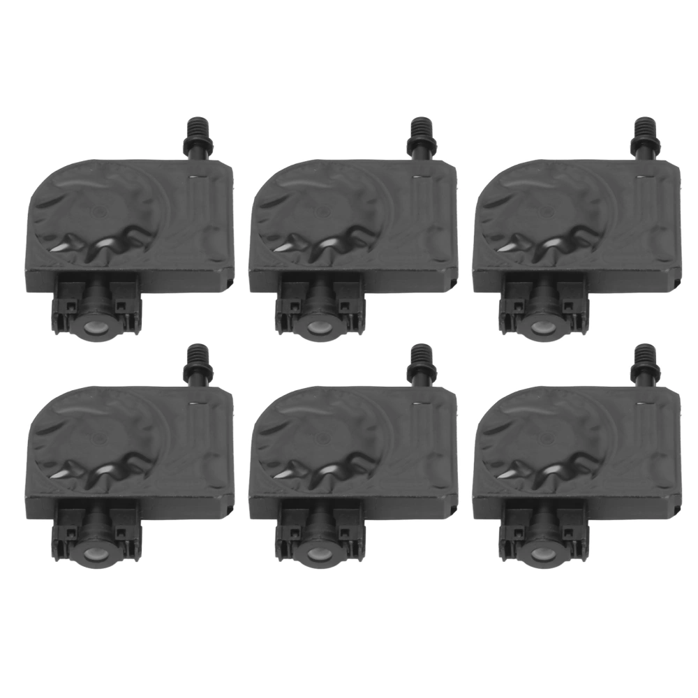 6Pcs Ink Head Damper UV DX5 PP Accessory Set Kit for 4880 7800 7880 9800 9880 PrinterThreaded Interface