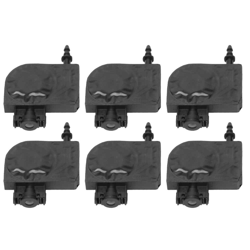 6Pcs Ink Head Damper UV DX5 PP Accessory Set Kit for 4880 7800 7880 9800 9880 PrinterStraight Plug Interface