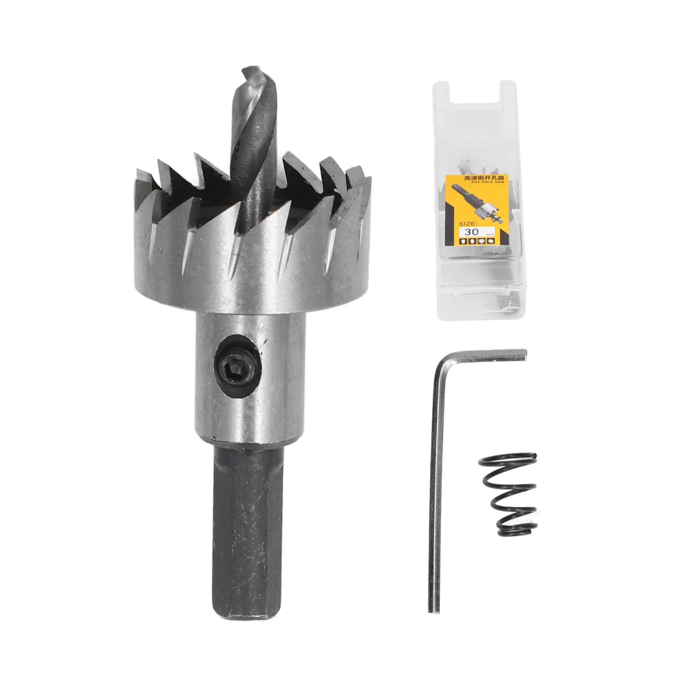 Glass Drill Bit 30mm Three Blade Low Resistance High Efficiency High Speed Tile Drill Bits