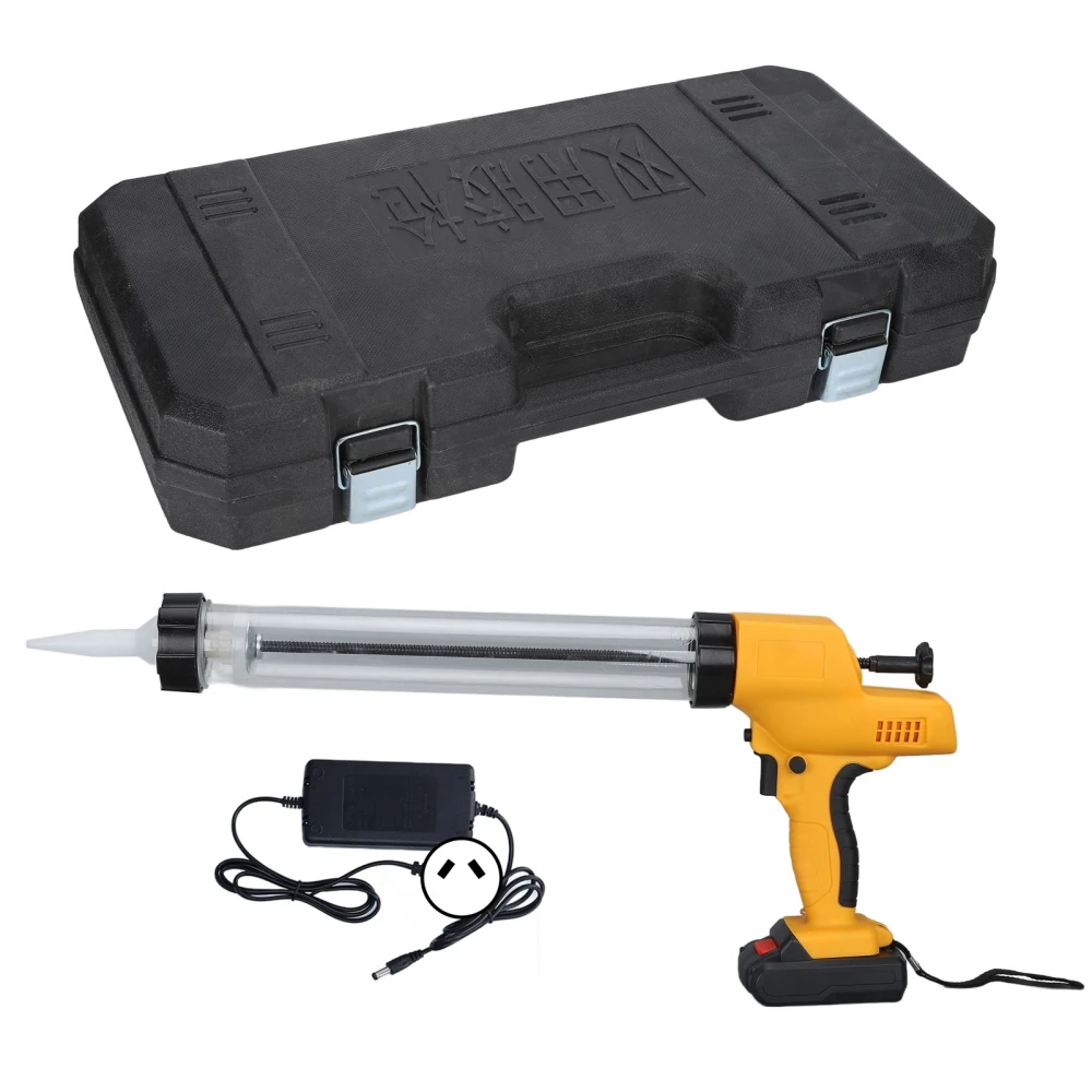 Caulking Gun Electric Hand Caulk Gluing Tool Set Kit AC 80‑240V for Maintenance InstallationAU Plug