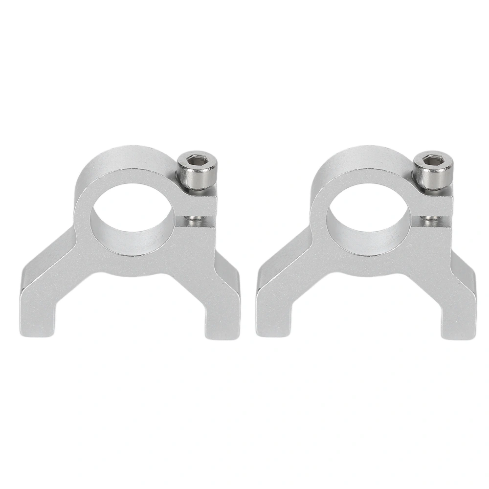 2pcs Clamping Support Single Sided Double Post Aluminum Tube Clamp Hub for DIY Robot3400‑0032‑0014