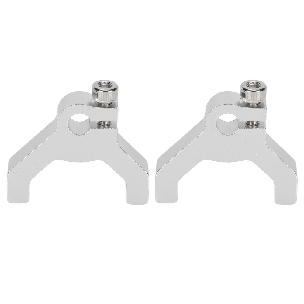 2pcs Clamping Support Single Sided Double Post Aluminum Tube Clamp Hub for DIY Robot3400-0032-0006