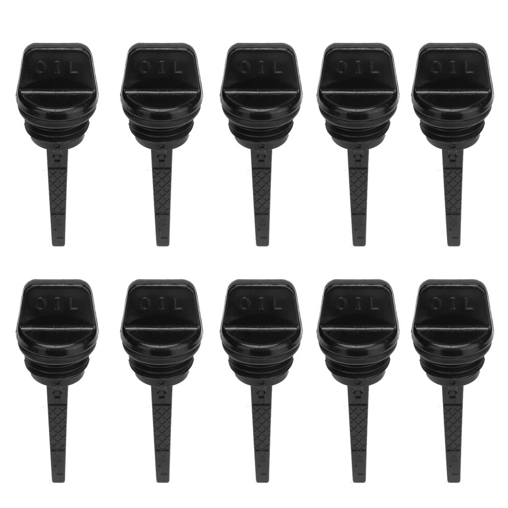 10Pcs Caps Oil Filler Dipstick ABS Oil Dipsticks for 154F Gasoline Engines Generators