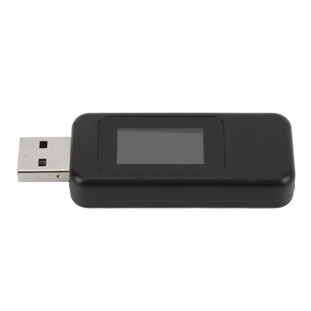 USB Power Detection Direct Read Easy View Power Off Storage Function Power AnalyzerBlack