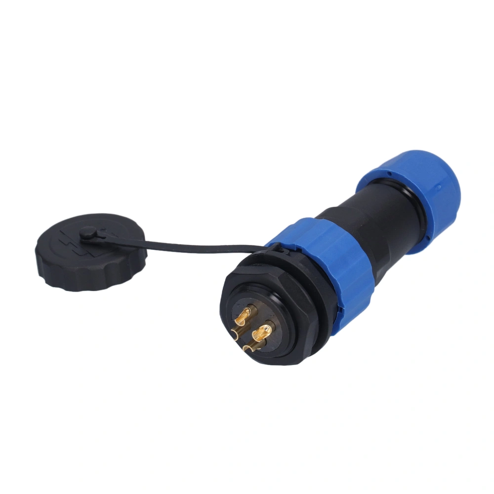 Aviation Plug Socket IP68 Waterproof Connector Rear Nut Male Female Butt Terminal 380V SP204 Pin