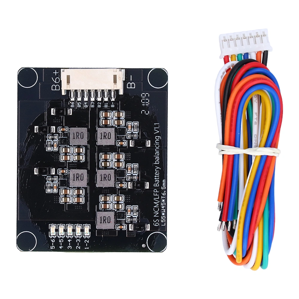 Lithium Battery Active Equalizer Balance Module Inductance Energy Transfer Board 2.0V‑4.5V 1.2A6S