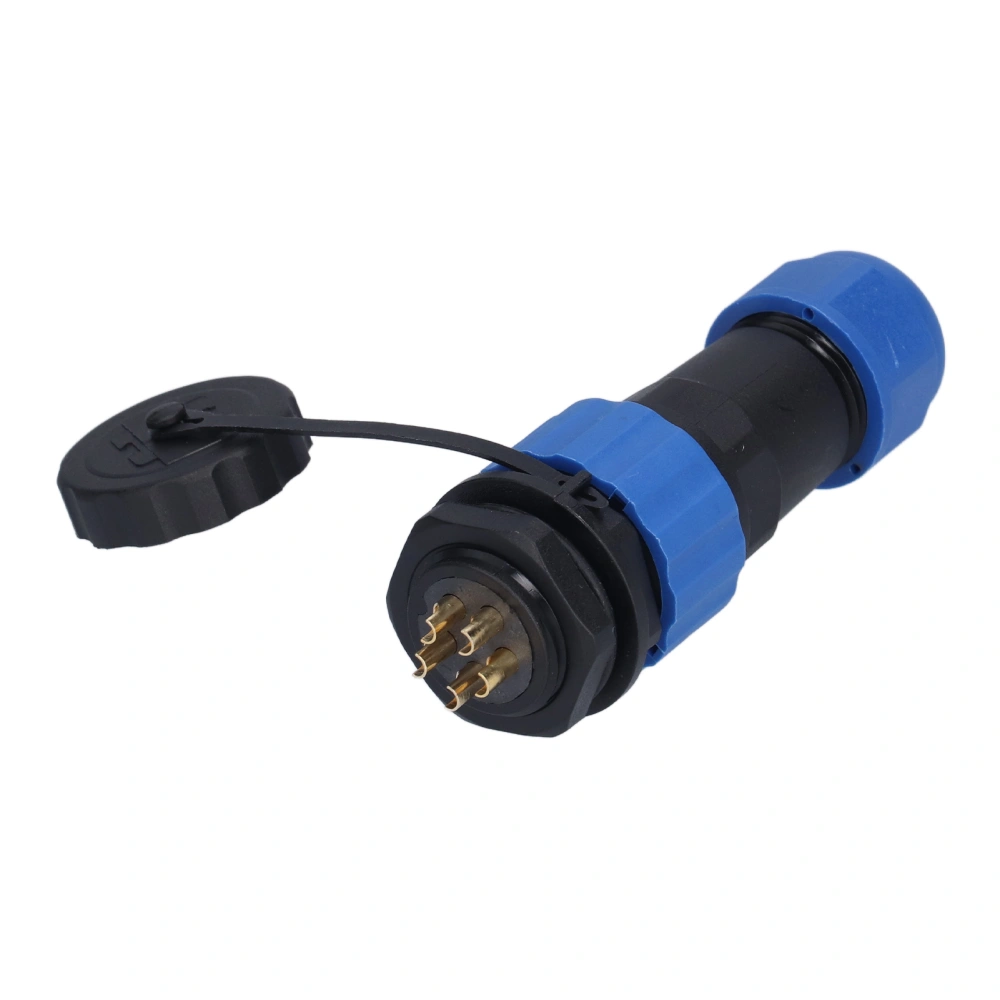 Aviation Plug Socket IP68 Waterproof Connector Rear Nut Male Female Butt Terminal 380V SP205 Pin