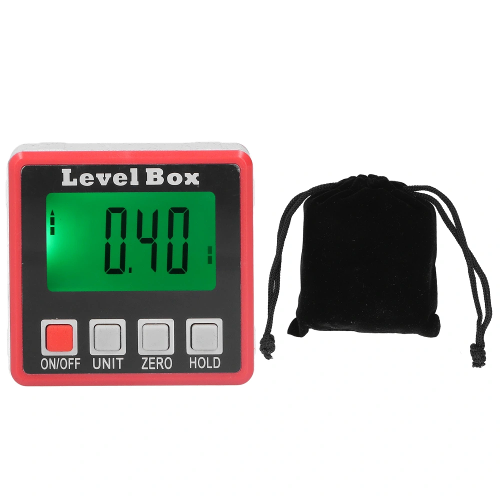 360 Degree Mini Digital Level Angle Meter High Accuracy Angle Finder Gauge for Outdoor Industry