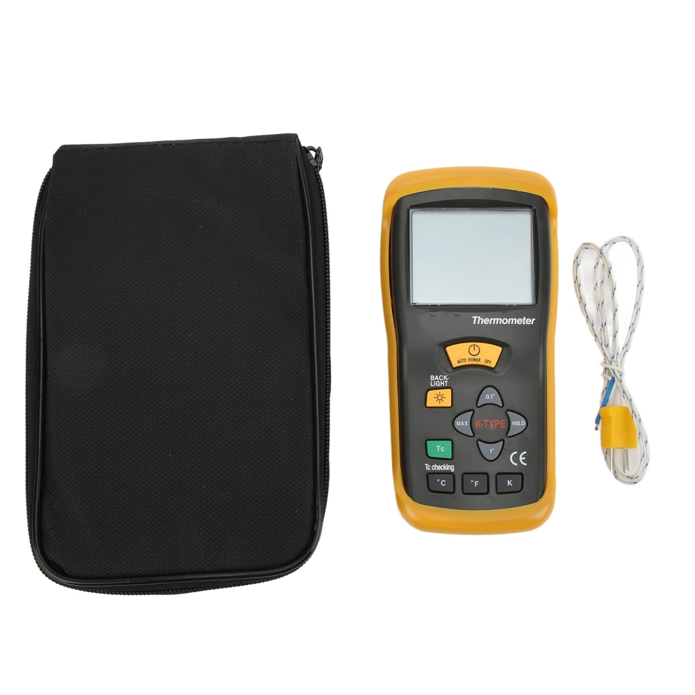 DT‑610B High Accuracy High Temperature Thermometer Electronic Thermocouple Thermometer with Probe