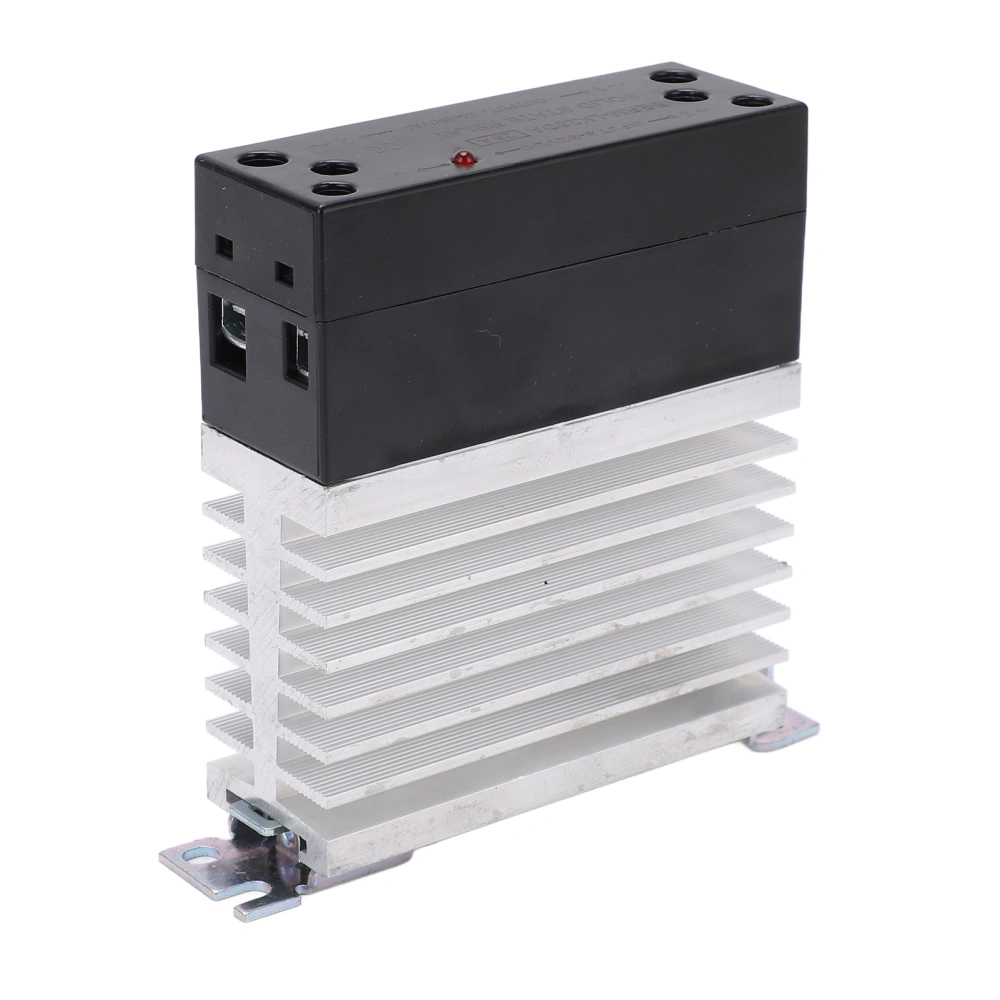 Solid State Relay with Good Heat Dissipation DC To AC Guide Rail Relay 24‑480VAC Corrosion Resistance Industrial RelayLK25DA 25A