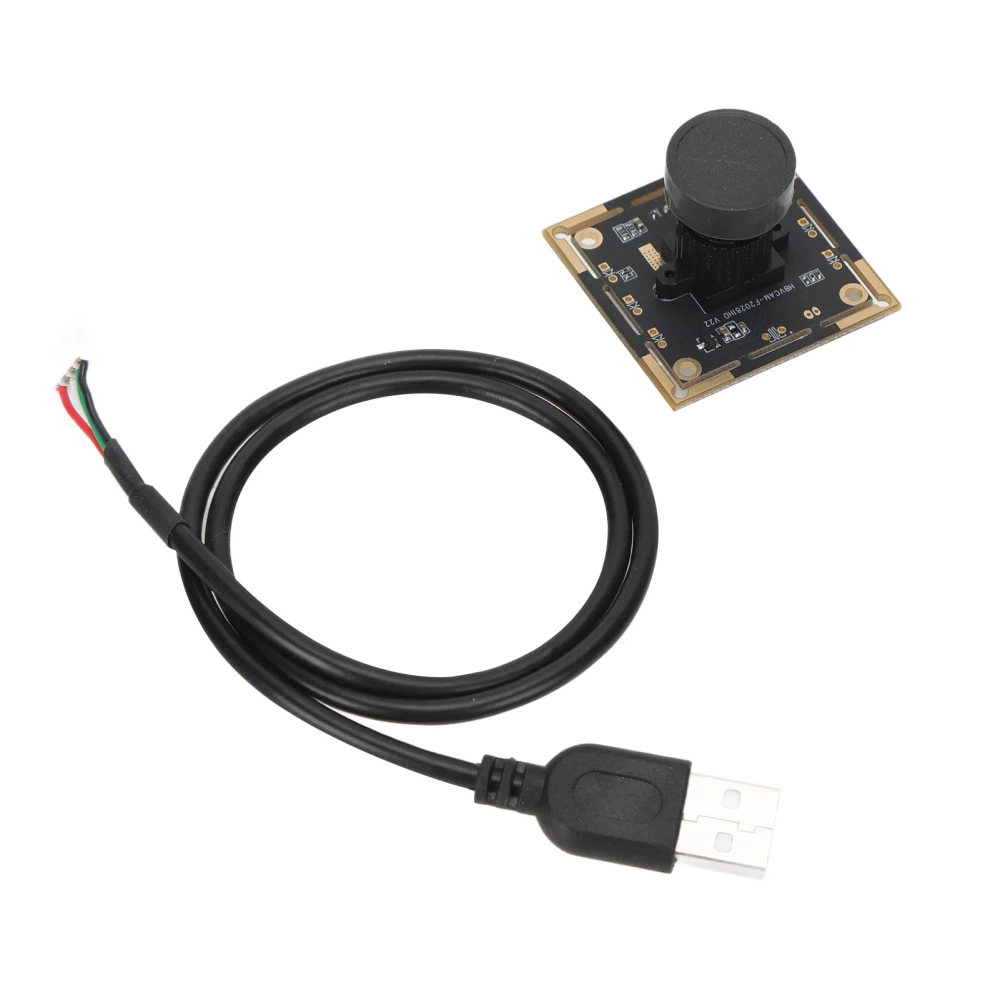 Camera Module Wide Angle Manual Focus Webcam Board with USB Cable HBVCAMF20281HD V11 145° 2MP