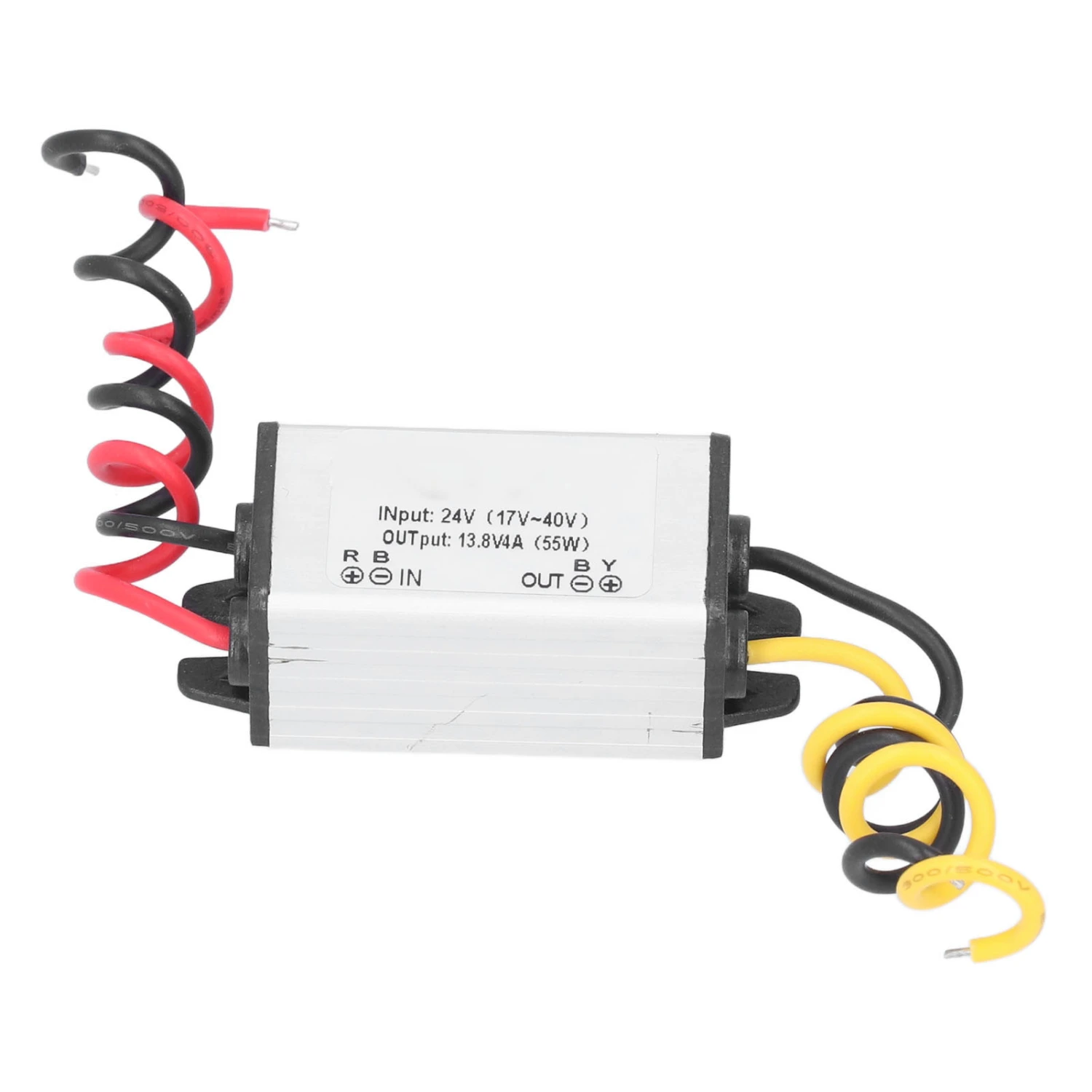 DC Converter Buck Reducer Transformer Power Supply Adapter for Auto Car 24V to 13.8V 4A 55W