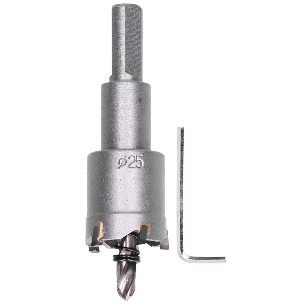 How Saw Drill Bit Opener Carbide TCT Cutter Drilling Cutting Tool for Metal Wood25mm