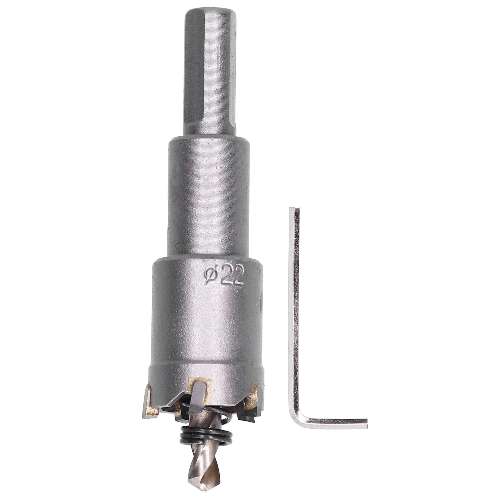 How Saw Drill Bit Opener Carbide TCT Cutter Drilling Cutting Tool for Metal Wood22mm