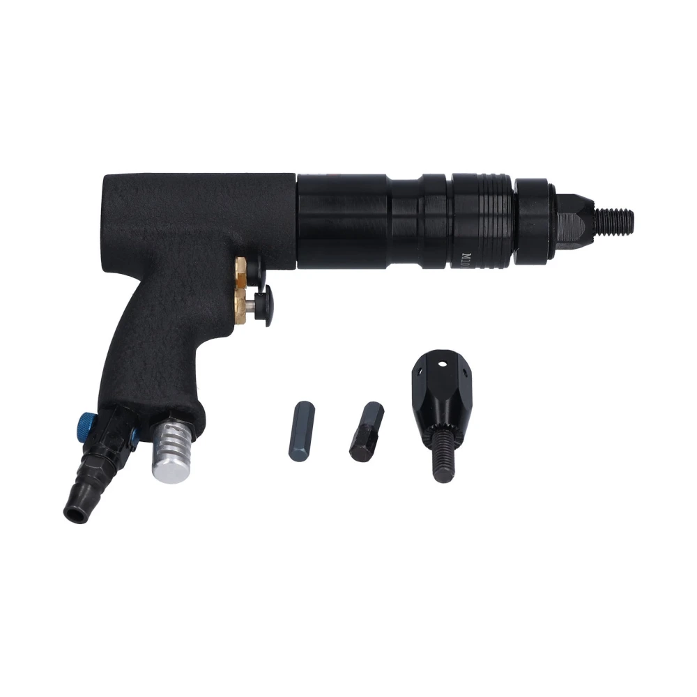 Pneumatic Rivet Nut Gun Pull Riveting Air Riveter Tool British System 3/8 1/2 KV‑805BA