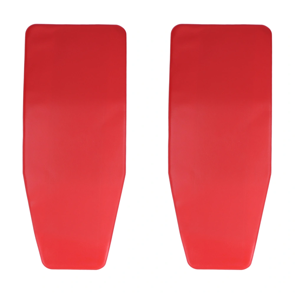 2Pcs Oil Draining Tool Flexible Water Drain Guide Funnel Plate 37x17cm Set Kit for MachineRed