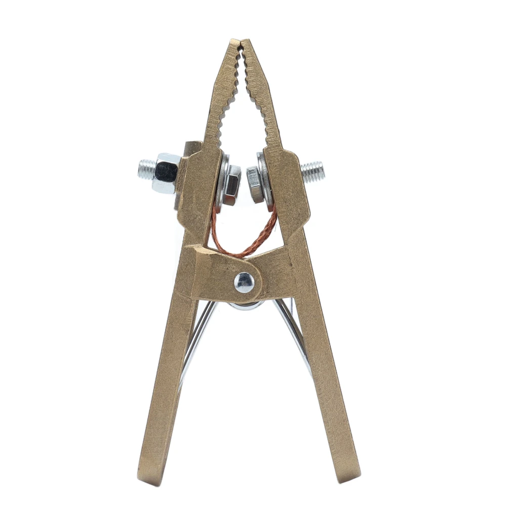 Ground Clamp 600A Brass Earth High Strength A Shape for Welding Cutting Supporting