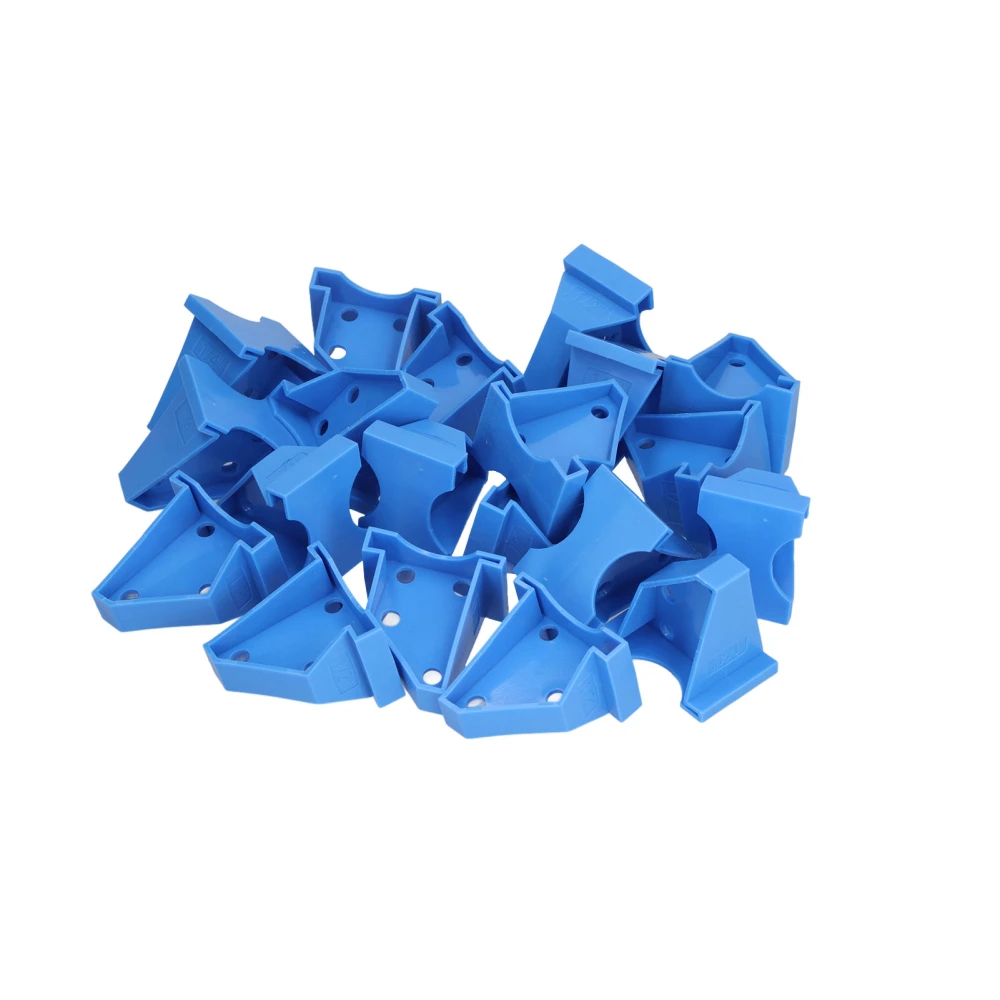 20Pcs Flooring Spacer ABS Floor Installation Tool Set Kit for Composite Vinyl Plank Blue