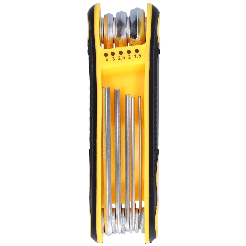 Folding Hex Key Set Wrench 8 in 1 Multi Function Screwdriver Hardware Hand Tool SK‑287