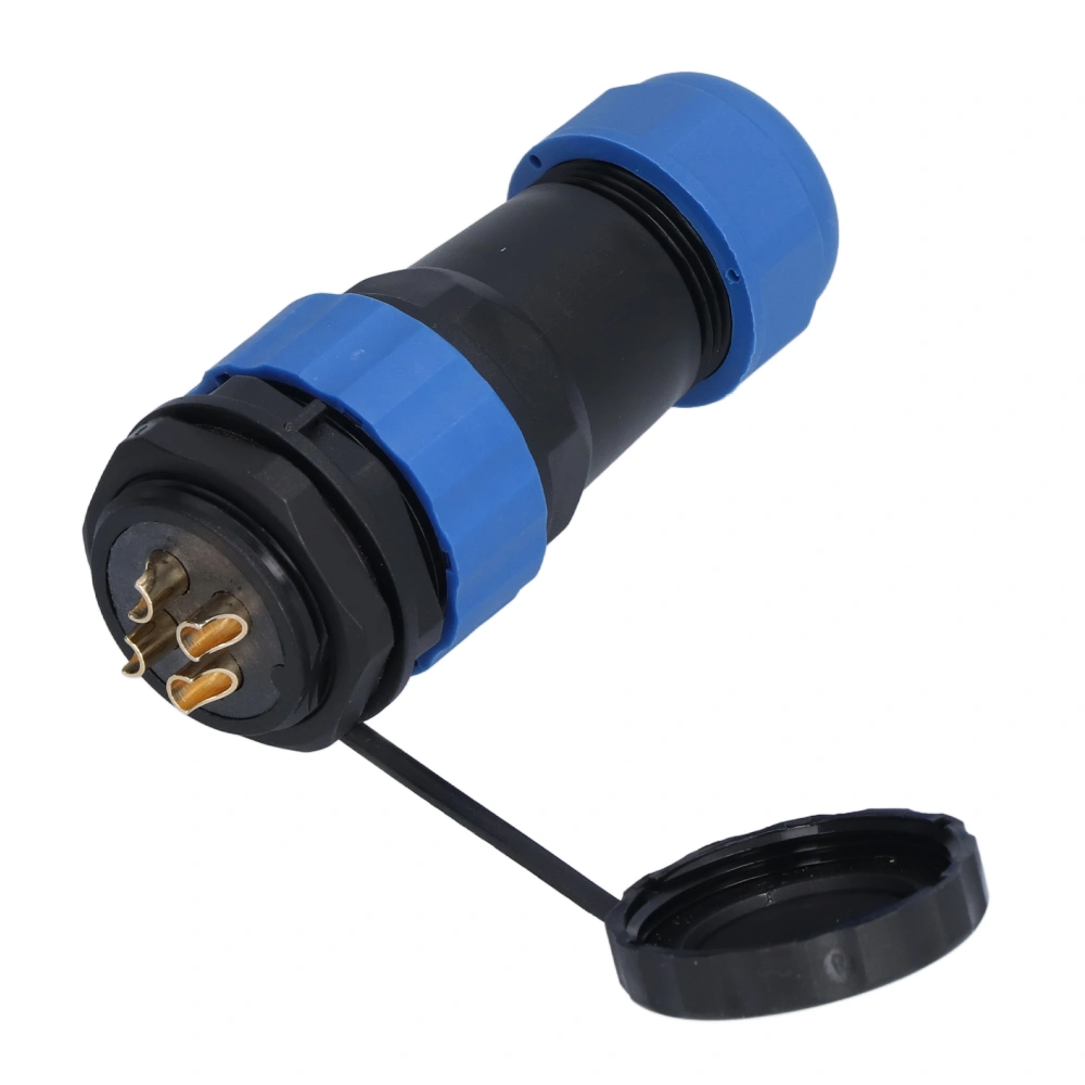 Waterproof Connector Back Nut IP68 Aviation Power Socket 380V 45A for Cable Wire SP284 Pin