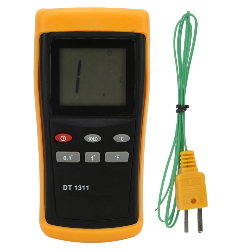 Digital Thermometer K Type Single Channel Tester for Industrial Temperature Measurement