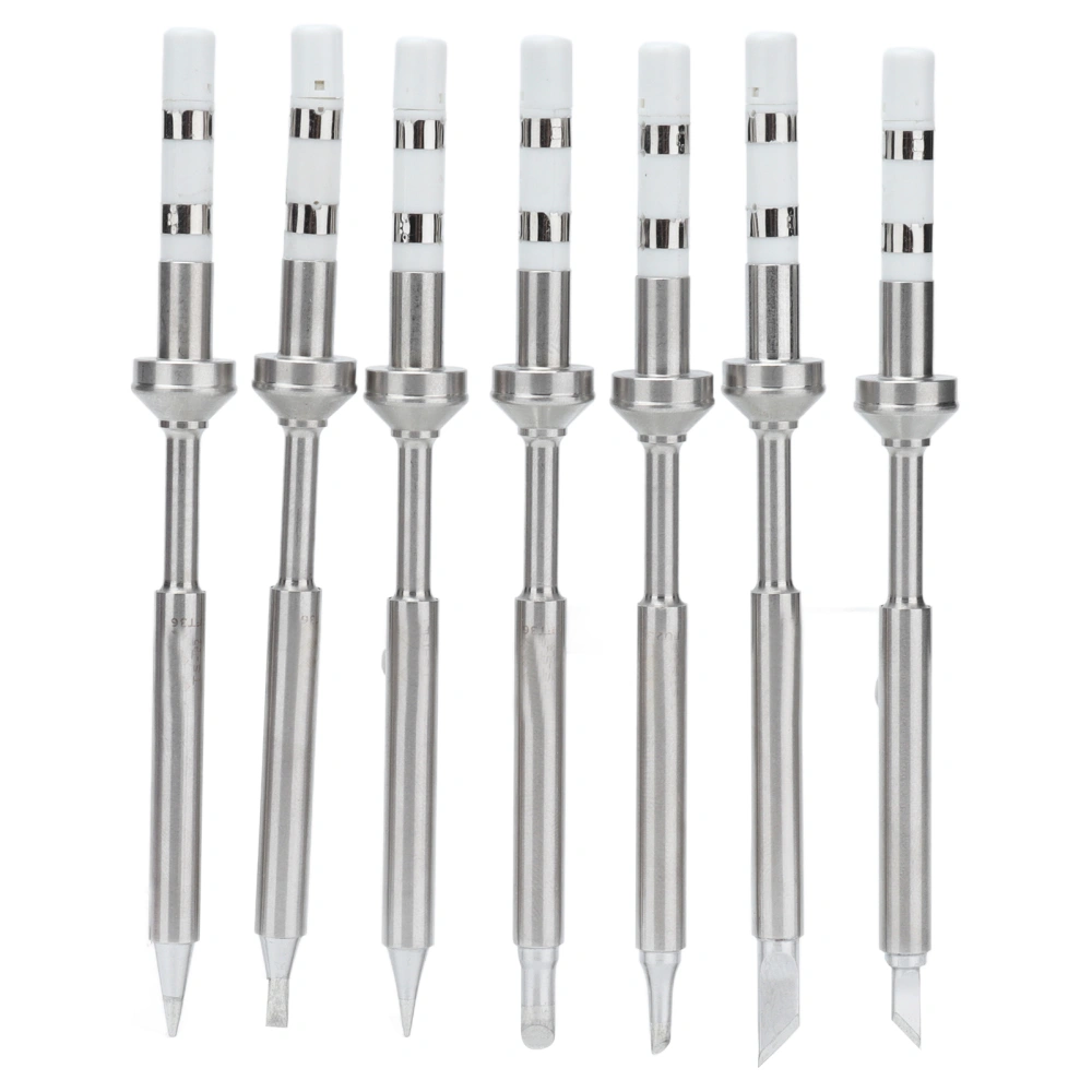 7Pcs Soldering Tips Mini Intelligent Original Solder Iron Tip Replacement for Welding