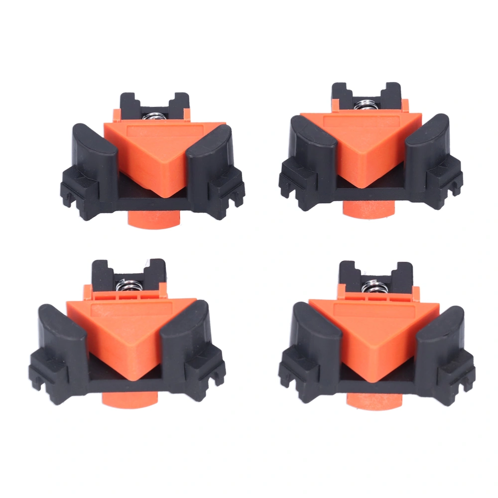 4Pcs Corner Clamp Tools Spring Right Angle Adjustable Swing Woodworking Clip Holder 5‑22mm