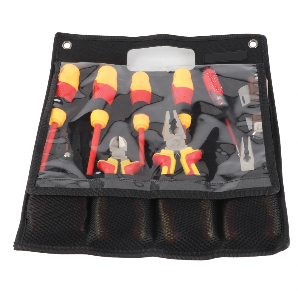 10 Pcs Insulated Electrician Tool Set with Slotted Cross Head Tip Electrician Screwdriver Set