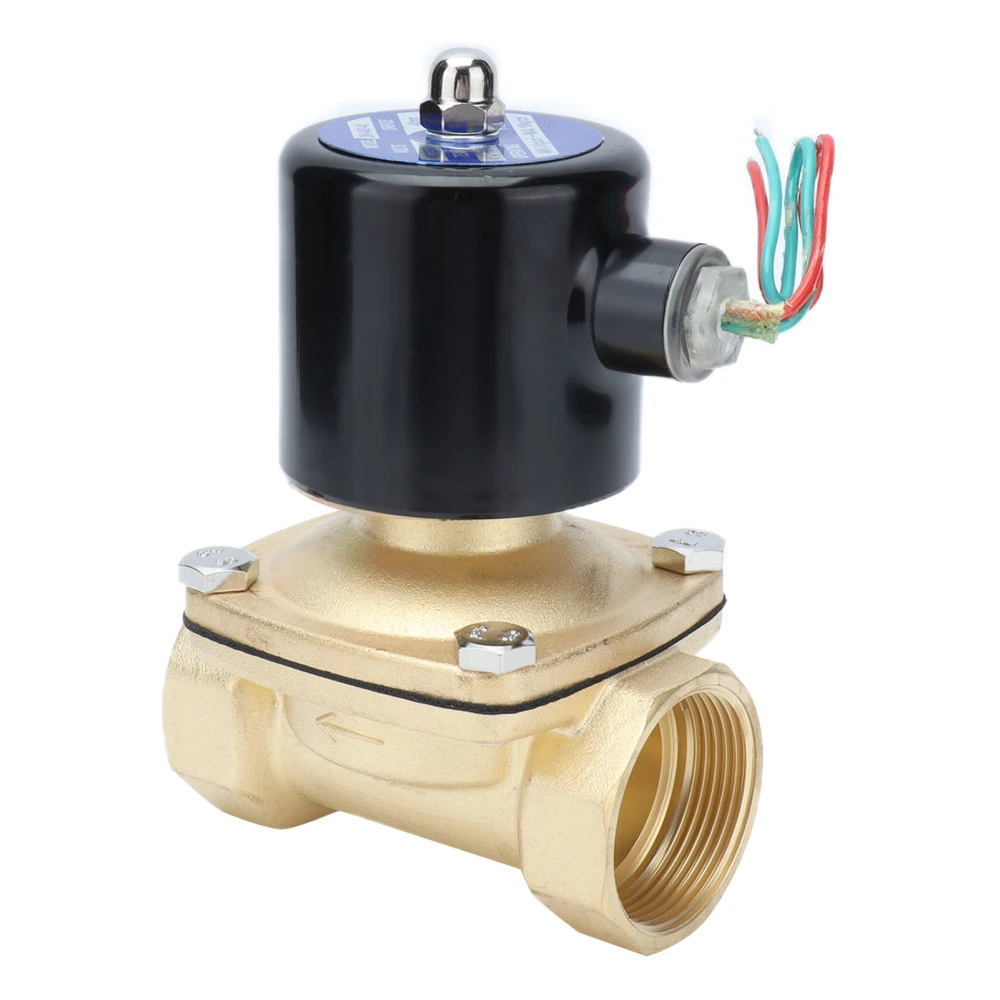 2W‑400‑40 Electric Solenoid Valve Copper Normally Closed Diaphragm Solenoid ValveAC380V