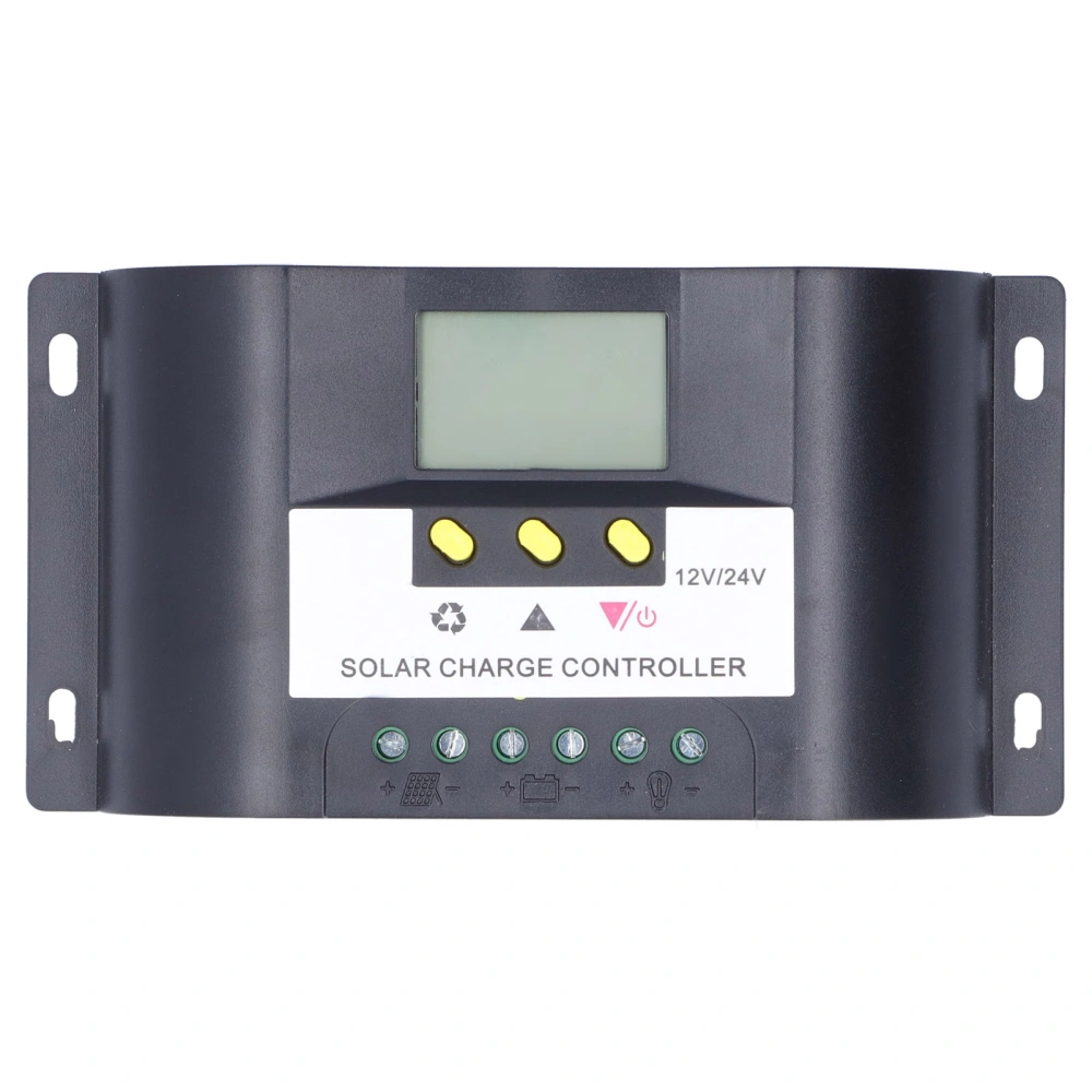 Intelligent Solar Charge Controller with Adjustable Timer Control Modes LCD Display Solar Controller for DC Loads60A