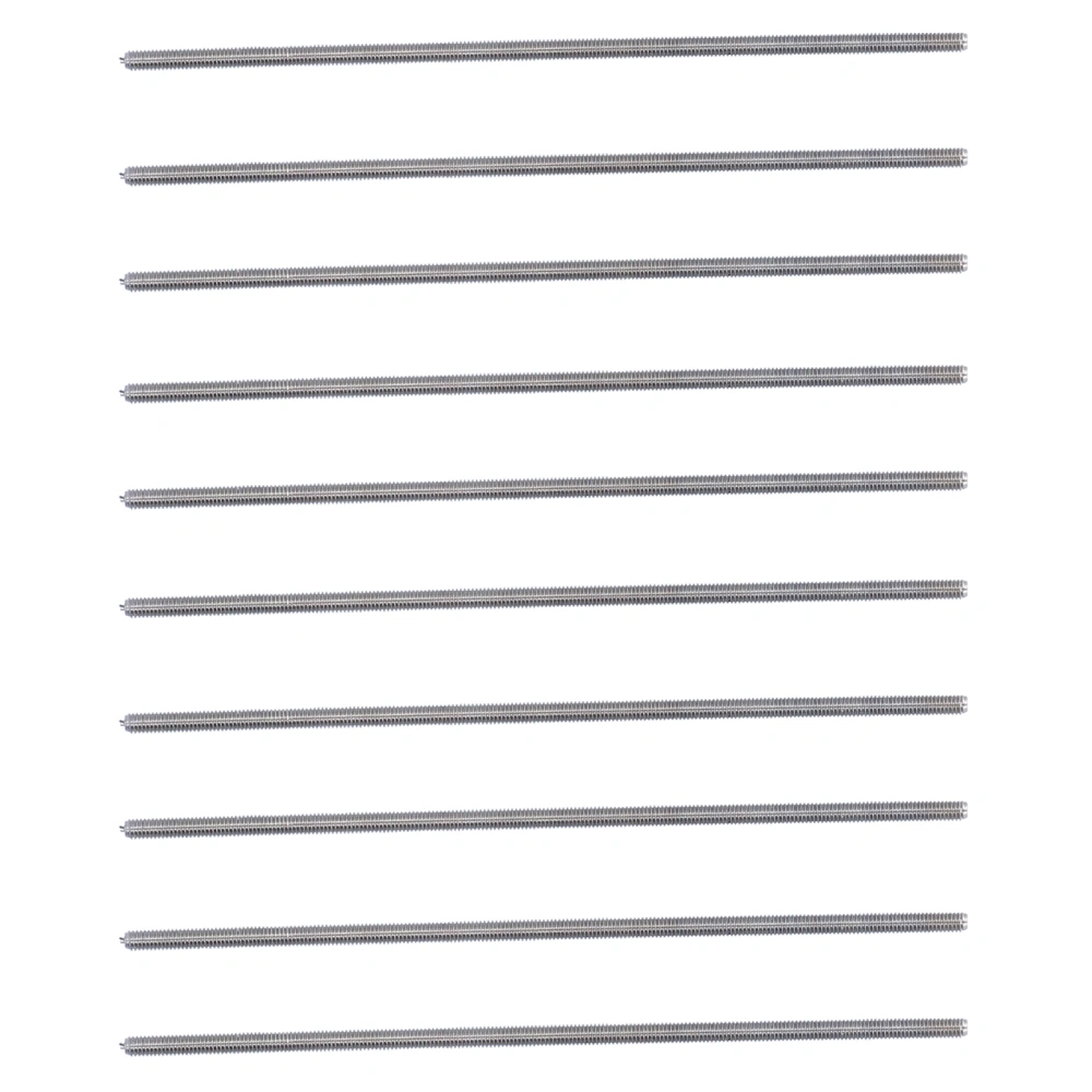 4808 Series M4 Rod Bar Studs Wear Resistant Durable High Hardness Stainless Steel Threaded Rods4808-0004-0300