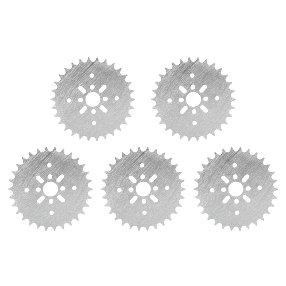 5 Pcs 5311‑0014‑0030 8mm Aluminum Sprocket Wear Resistant 30 Teeth Chain Wheel for Robots Engineering Equipment