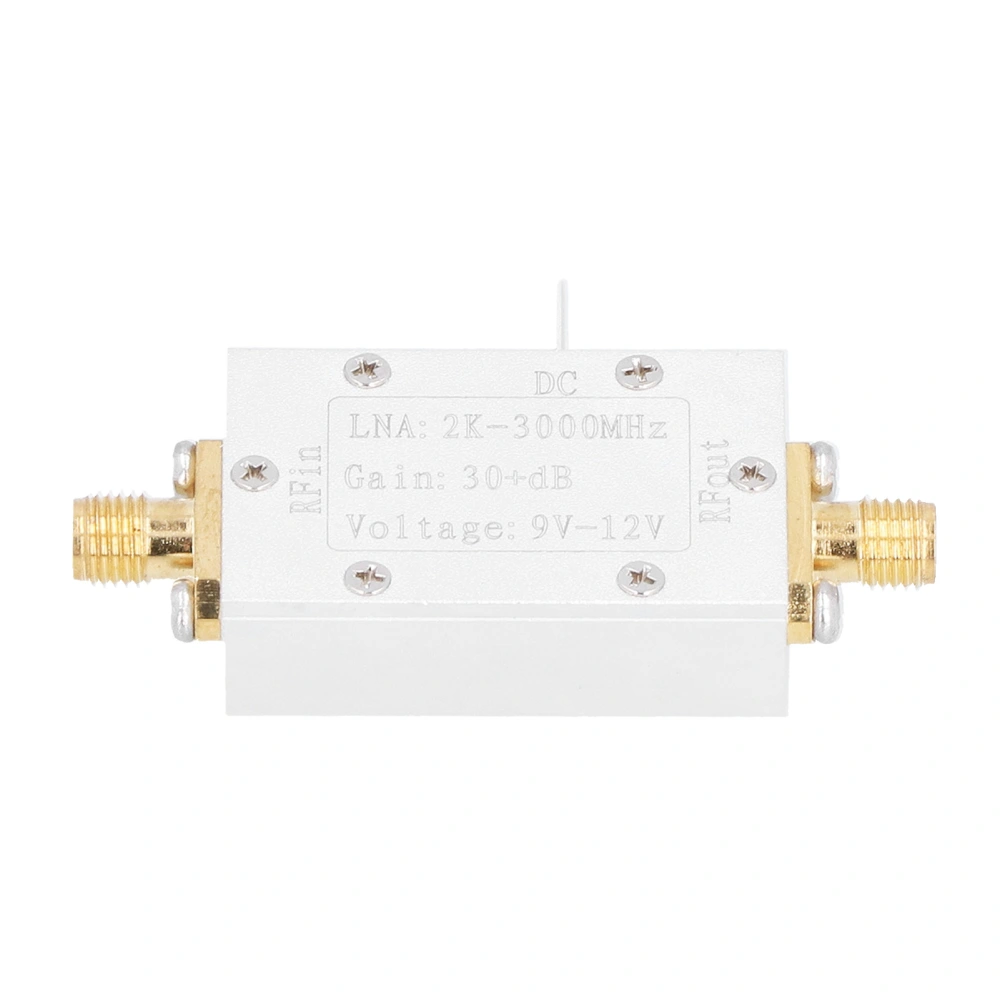 RF Broadband Amplifier High Frequency Low Noise Amplifier LNA (2K‑3000MHz Gain 30dB)