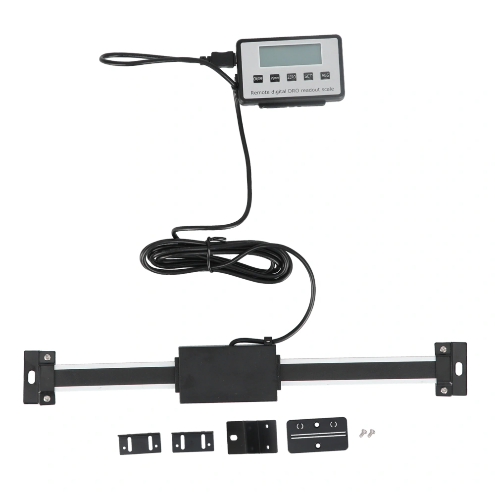 Digital Readout Linear Metric Imperial Linears Scale with Digital Display for Lathe0-200mm