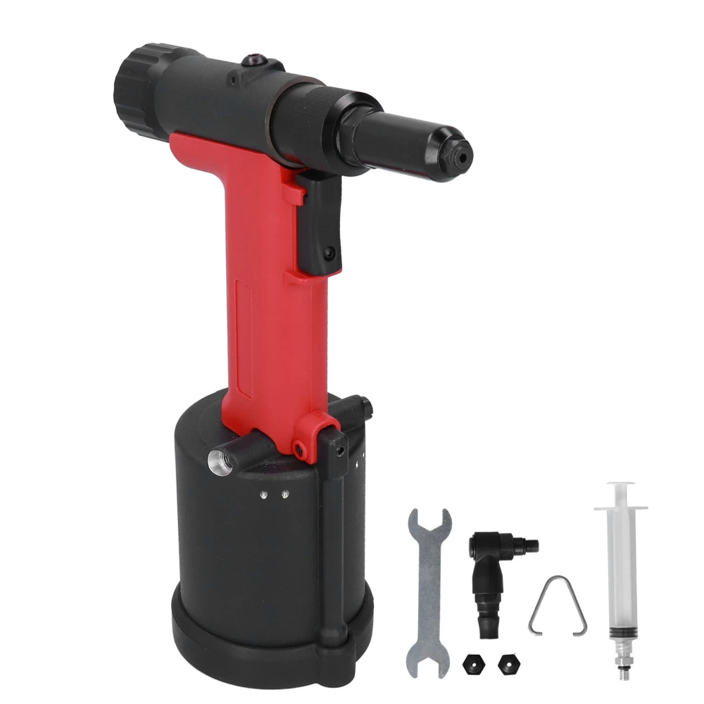 Air Riveter 3.2‑4.8mm Capacity Pneumatic Rivet Puller Industrial Grade Riveting Tool KV‑4000M