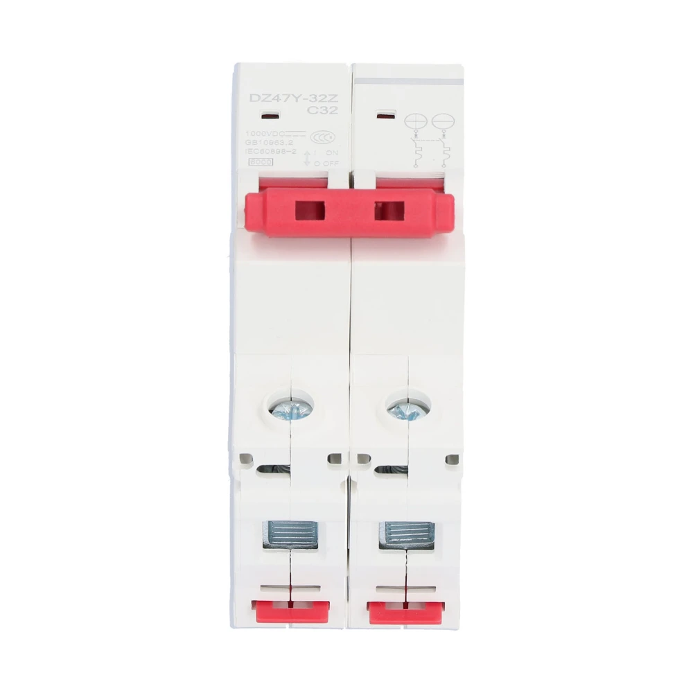 DC Circuit Breaker 2P 63A Electric Carving Photovoltaic Air Circuit Breaker for Overload Protection