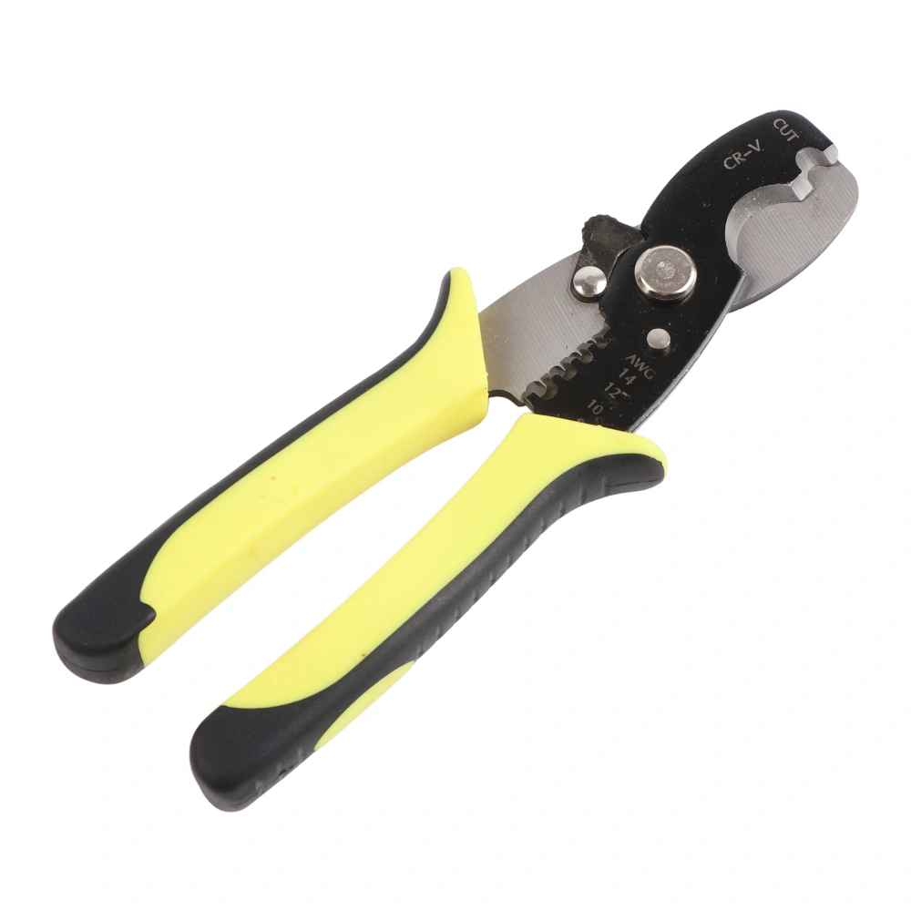 Multi Function Electrician Wire Stripper Portable Wire Stripping Pliers for Stripping Crimping Clamping Cutting