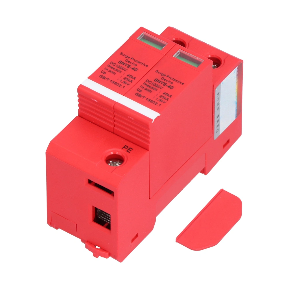 Photovoltaic DC Surge Protector 2P Grid Connected Photovoltaic Low Voltage Arrester DC1000V