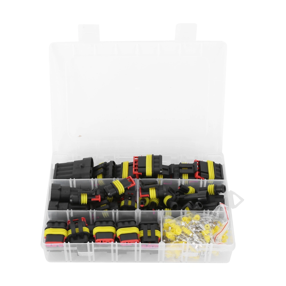 300 Pcs Electrical Wire Connectors Plug Kit Waterproof Motorcycle Auto Wire Connector Kit