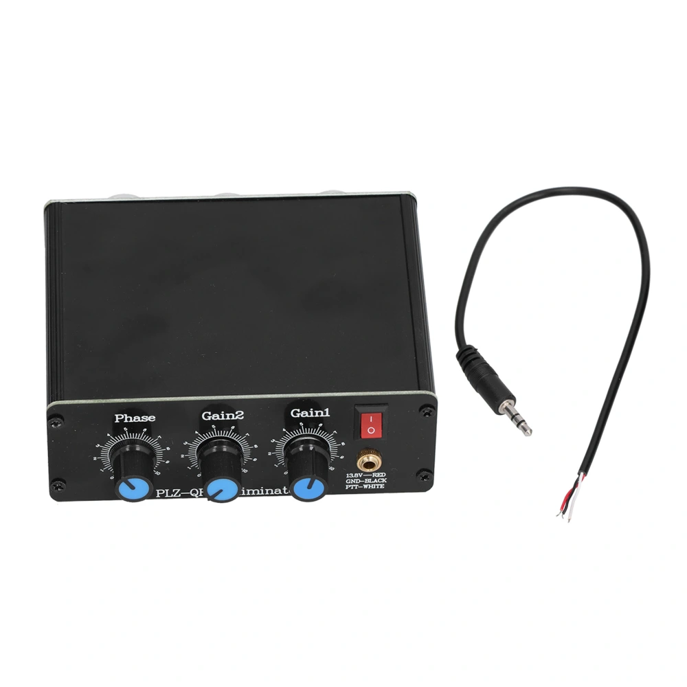 QRM Eliminator Black 1.8 MHz‑30MHz X Phase Eliminators Adjustable Signal Canceller