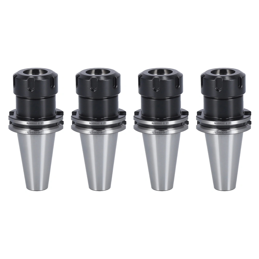 5Pcs Collet Chuck Dynamic Balanced to 25000‑30000RPM ANSI Imperial Size CAT40‑ER32‑2.76in