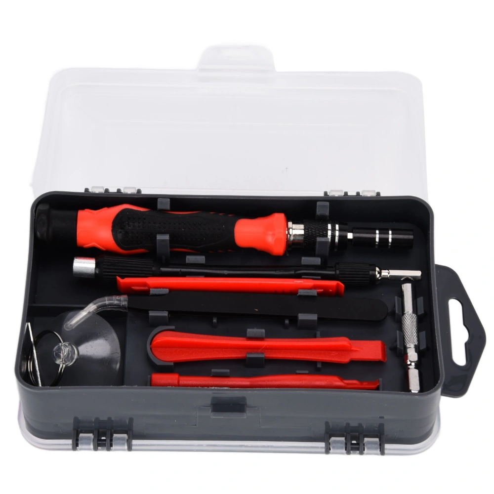 115 in 1 Screwdriver Set Magnetic Accuracy Multifunctional Bits Electronics Repair Tool KitRed